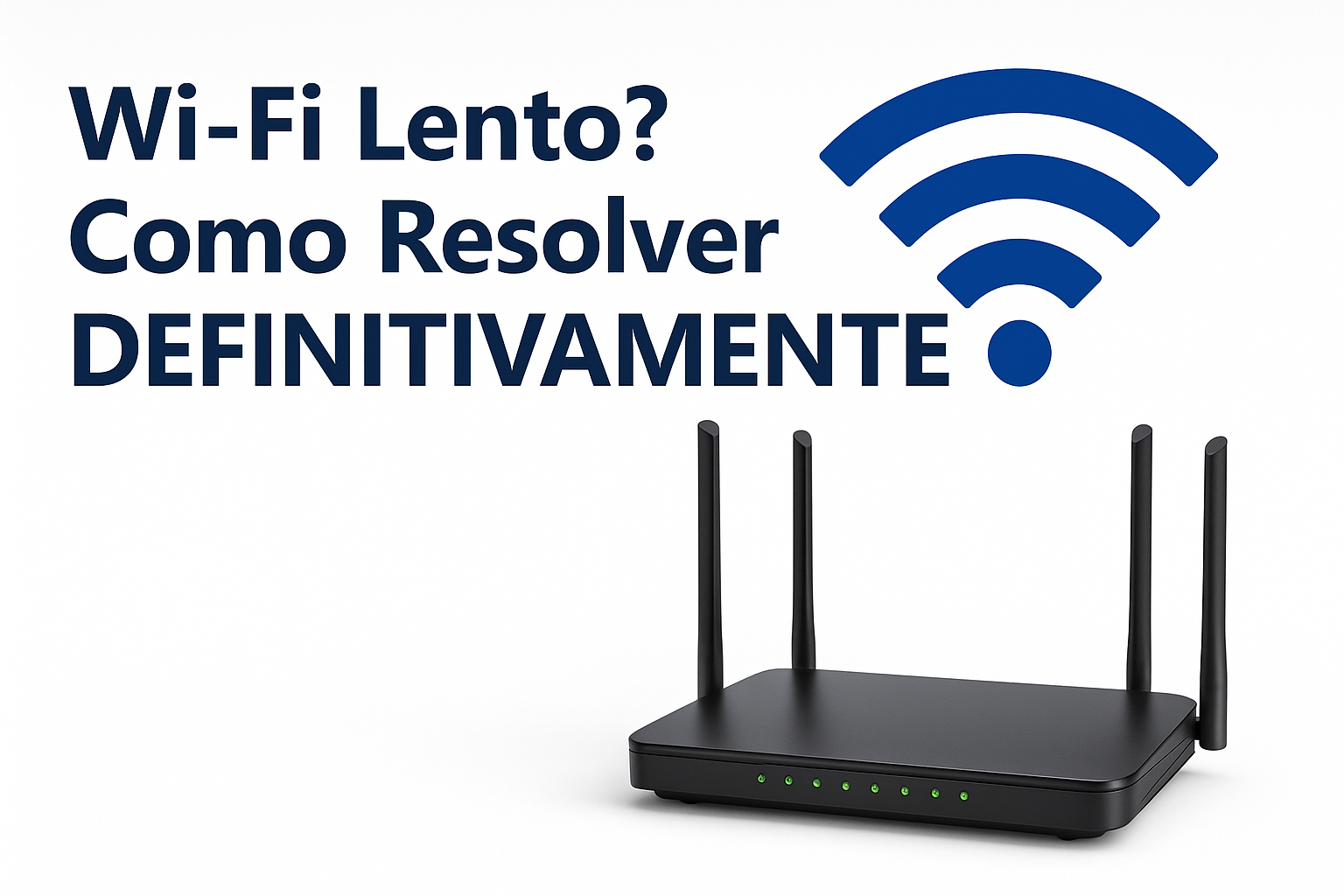 Wi-Fi lento como resolver