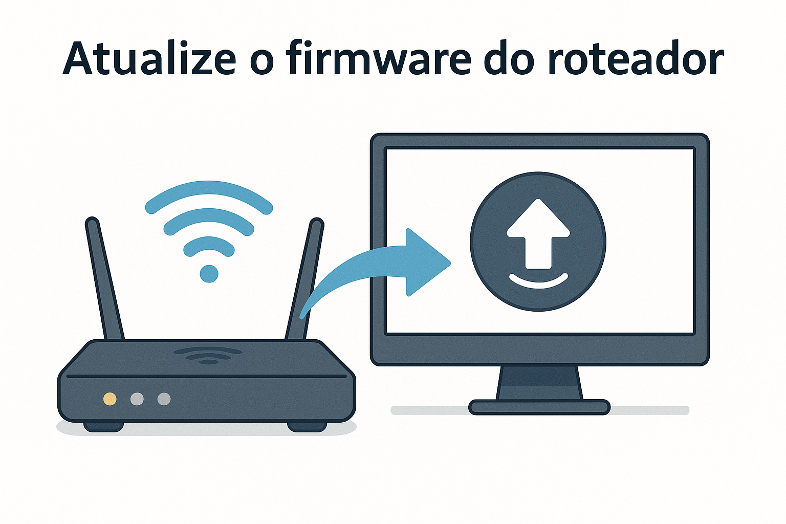 Atualize o firmware do roteador
