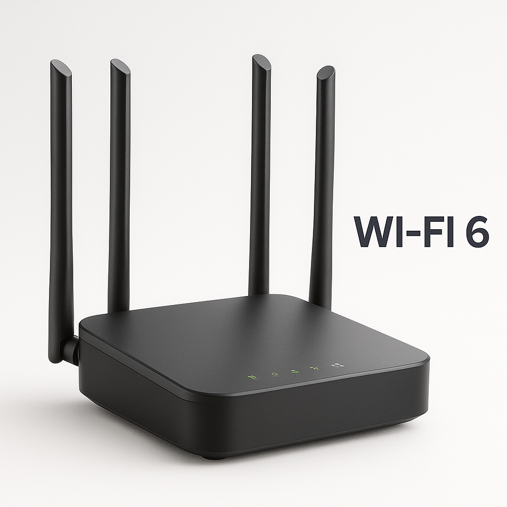 Roteador moderno Wi-Fi 6