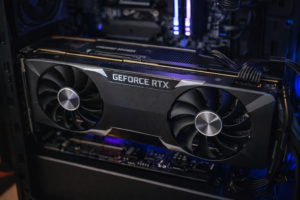 Placa de vídeo com iluminação RGB